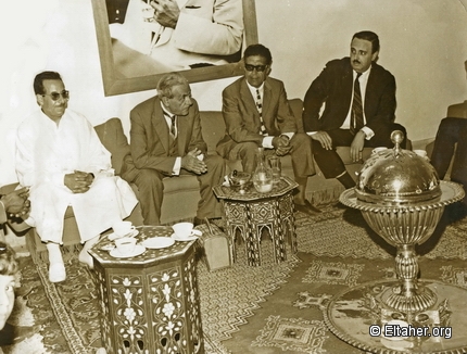 1966 - Eltaher departing Tunis aboard Alitalia 01
